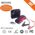 MiCARS oem muti-function battery Strong emergency warning light power bank car jump starter with compressor kit